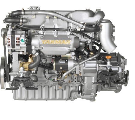 Yanmar 4JH3-DTE 125HP Diesel Marine Inboard Engine