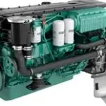 Volvo Penta D6-400 Aquamatic Sterndrive marine diesel engine 400hp
