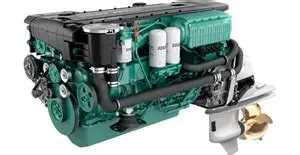 Volvo Penta D6-400 Aquamatic Sterndrive marine diesel engine 400hp