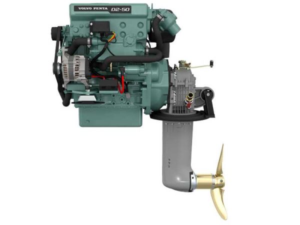 ENGINE VOLVO PENTA D2-50 + SAIL DRIVE 130S)