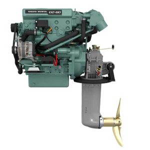 ENGINE VOLVO PENTA D2-60 + SAIL DRIVE (150S)