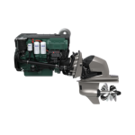 ENGINE VOLVO PENTA AQUAMATIC D4-300A DP-I