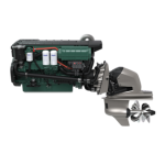 ENGINE VOLVO PENTA AQUAMATIC D6-380A DP-I