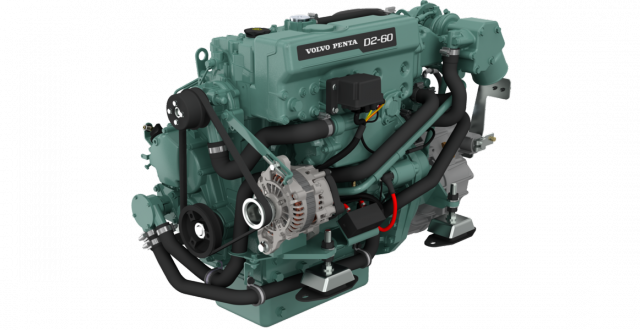 Volvo Penta D2-60 + Gearbox 8 HS25A Marine Diesel Propulsion Volvo Penta D2-60 + Gearbox 8 HS25A Marine Diesel Propulsion