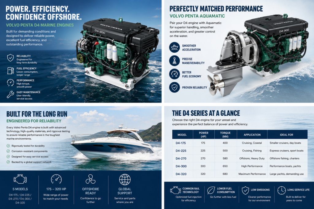 Volvo Penta IPS Marine Propulsion Systems: The Complete Buyer’s Guide to Smarter Boating Volvo Penta D4 Marine Engines