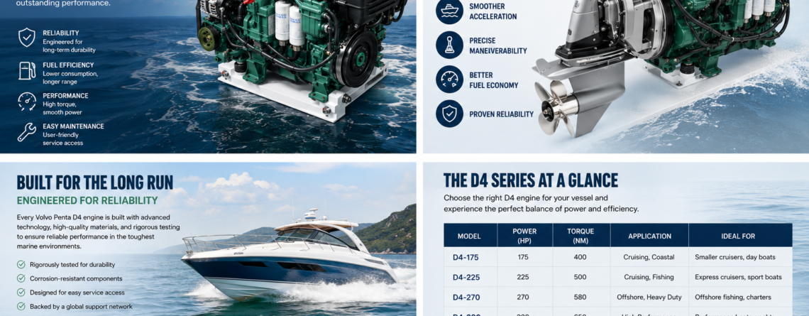 Volvo Penta D4 Marine Engines