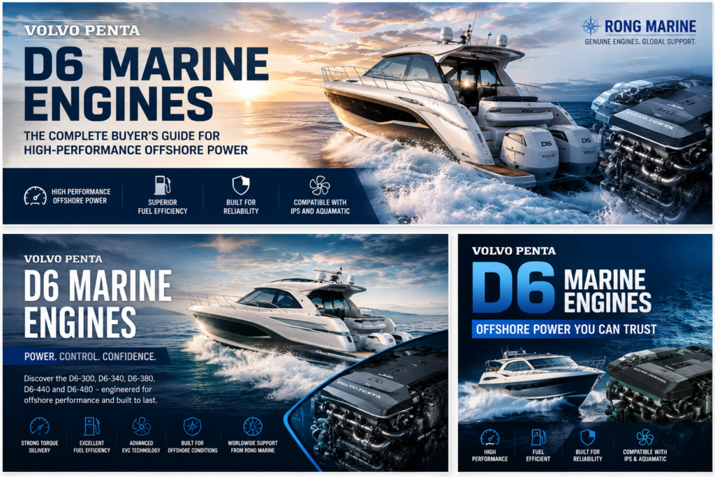 Volvo Penta D6 Marine Engines - The Complete Buyer’s Guide for High-Performance Offshore Power Volvo Penta D6 Marine Engines