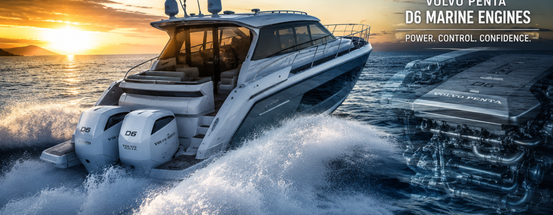 Volvo Penta D6 Marine Engines - The Complete Buyer’s Guide for High-Performance Offshore Power