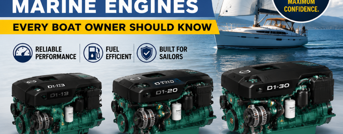 Best 3-Cylinder Volvo Penta Marine Engines