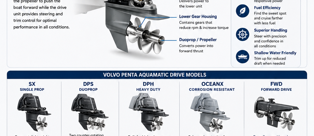 Volvo Penta Aquamatic Sterndrive Systems