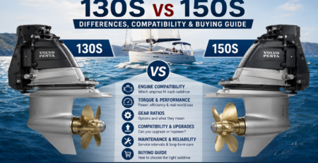 Volvo Penta Saildrive 130S vs 150S -Differences, Compatibility & Buying Guide